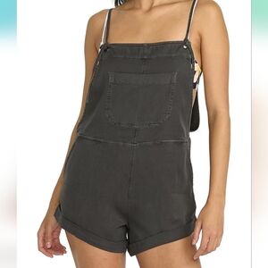 Billabong Charcoal / Black Overalls